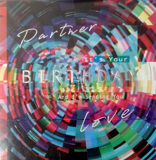Picture of PARTNER ITS YOUR BIRTHDAY CARD